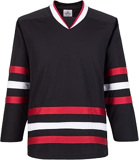 EALER H900-W Series Blank Ice Hockey Sports Practice Jersey for Men and Boy- Adult and Youth