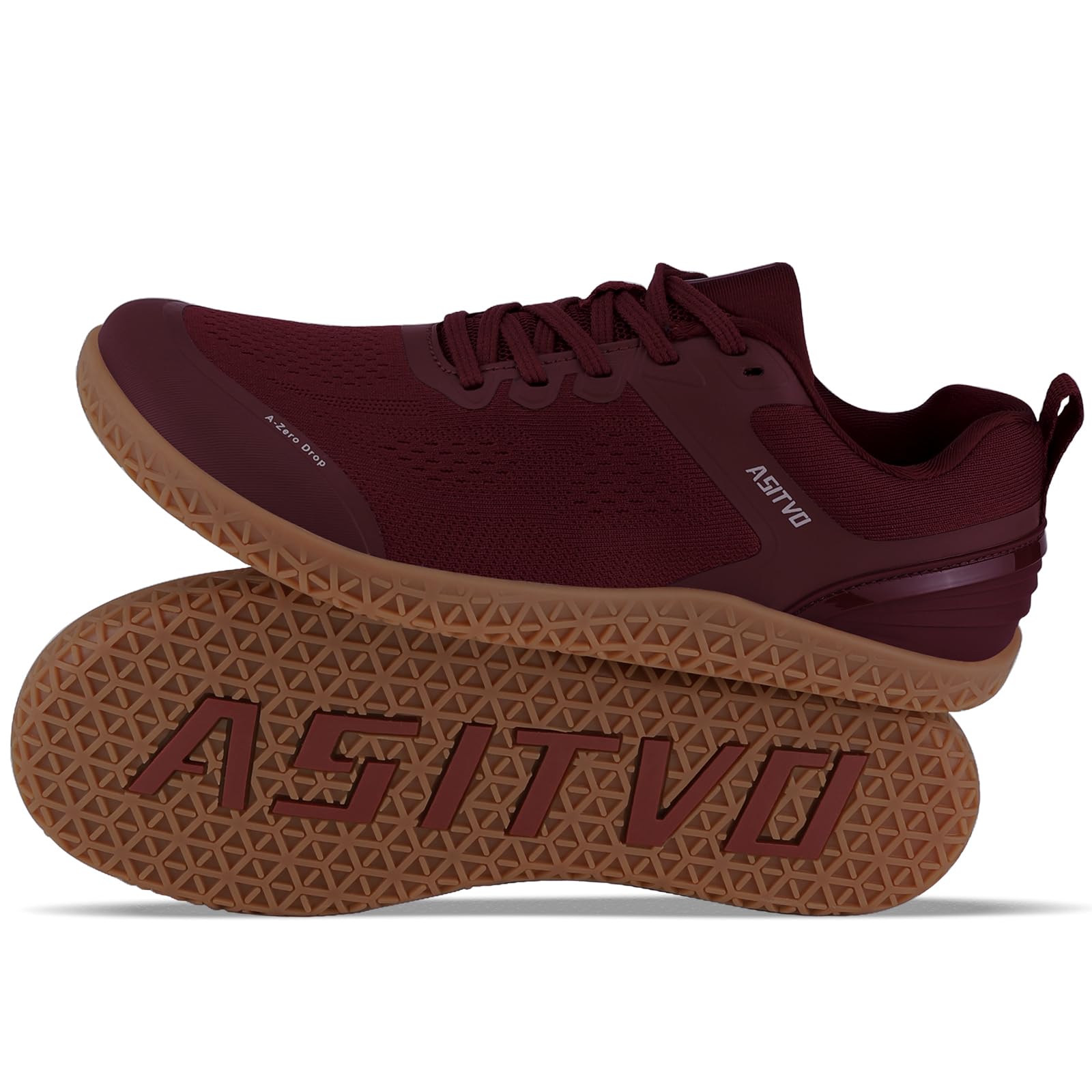 ASITVO Wide Barefoot Shoes Men Sneakers Zero Drop Minimalist Cross Trainer