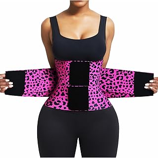 FeelinGirl Waist Trainer Belt Cincher Trimmer Tummy Control Body Shaper