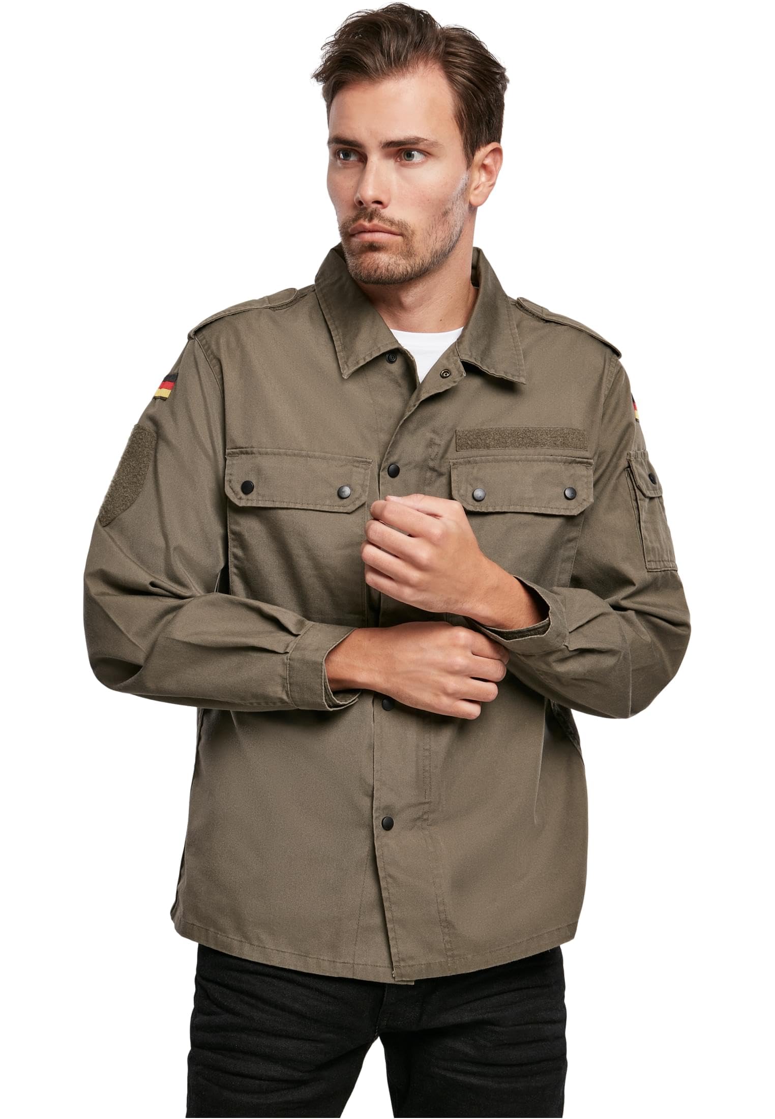 Brandit Brandit Bw Field Blouse BW Men's (Pack of 1)