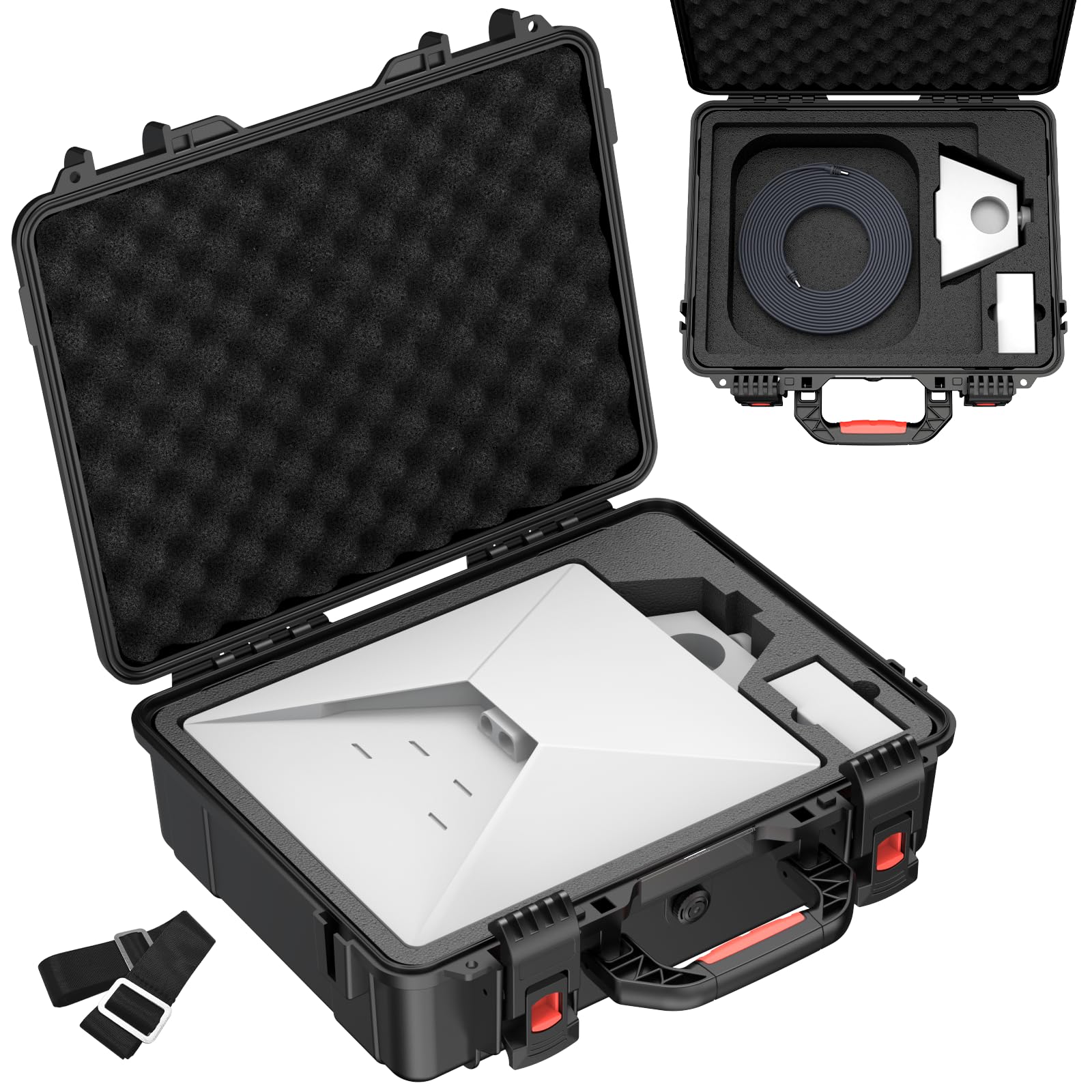 MEKEET Starlink Mini Case, Waterproof Hard case Fits Star Link Mini Dish, Portab