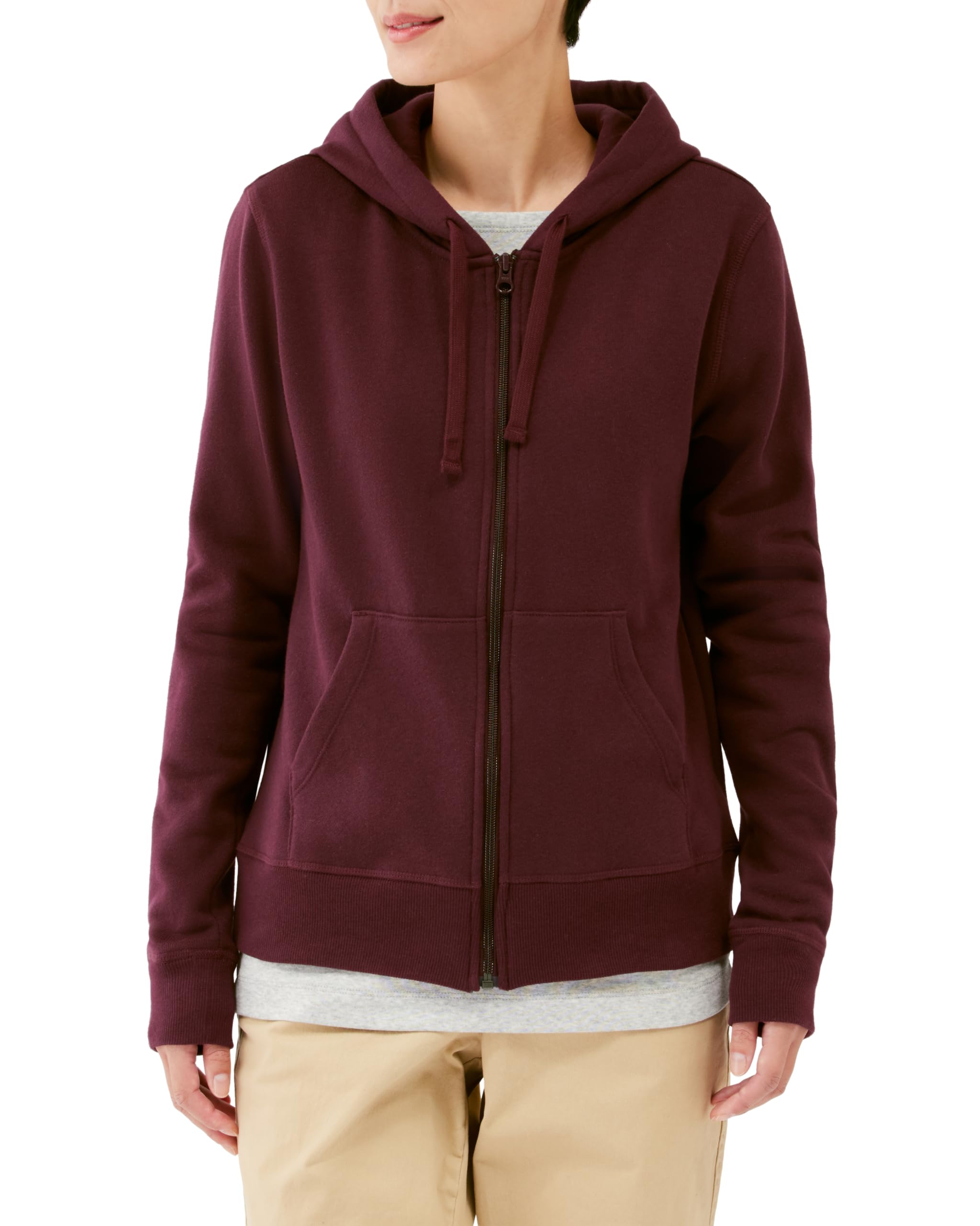 Amazon Essentials Women's Zip-Up Fleece Hoodie