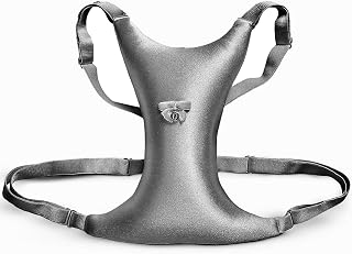 Intimia Breast Pillow for Chest Wrinkles and Side Sleeping - Chest Pillow for Wrinkle Prevention and Breast Support (Silver)