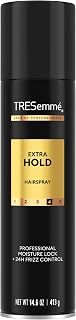TRESemmé Extra Hold Hairspray 14.6 oz | For 24-Hour hold, Frizz Control, With Pro Lock Tech™, Paraben-Free, Strong hold hairspray, Aerosol