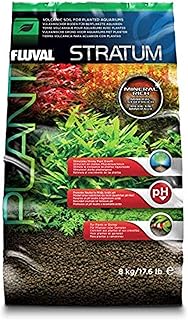 Fluval 12695 Plant and Shrimp Stratum for Freshwater Fish Tanks, 17.6 lbs. | Aquarium Substrate for Strong Plant Growth, Supports Neutral to Slightly Acidic pH