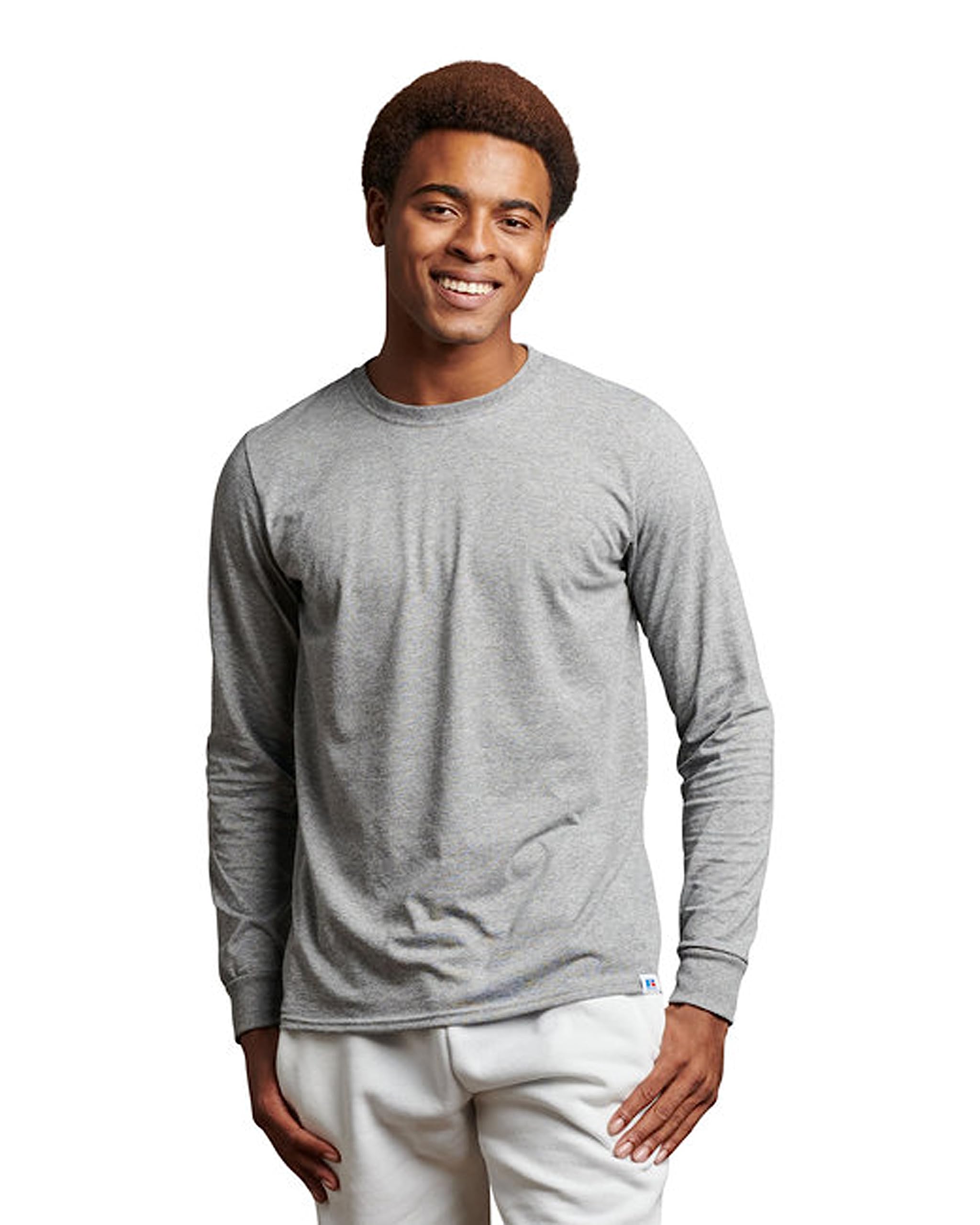 Russell Athletic Essenital Men's Long Sleeve Tee T-Shirt (Pack of 1)