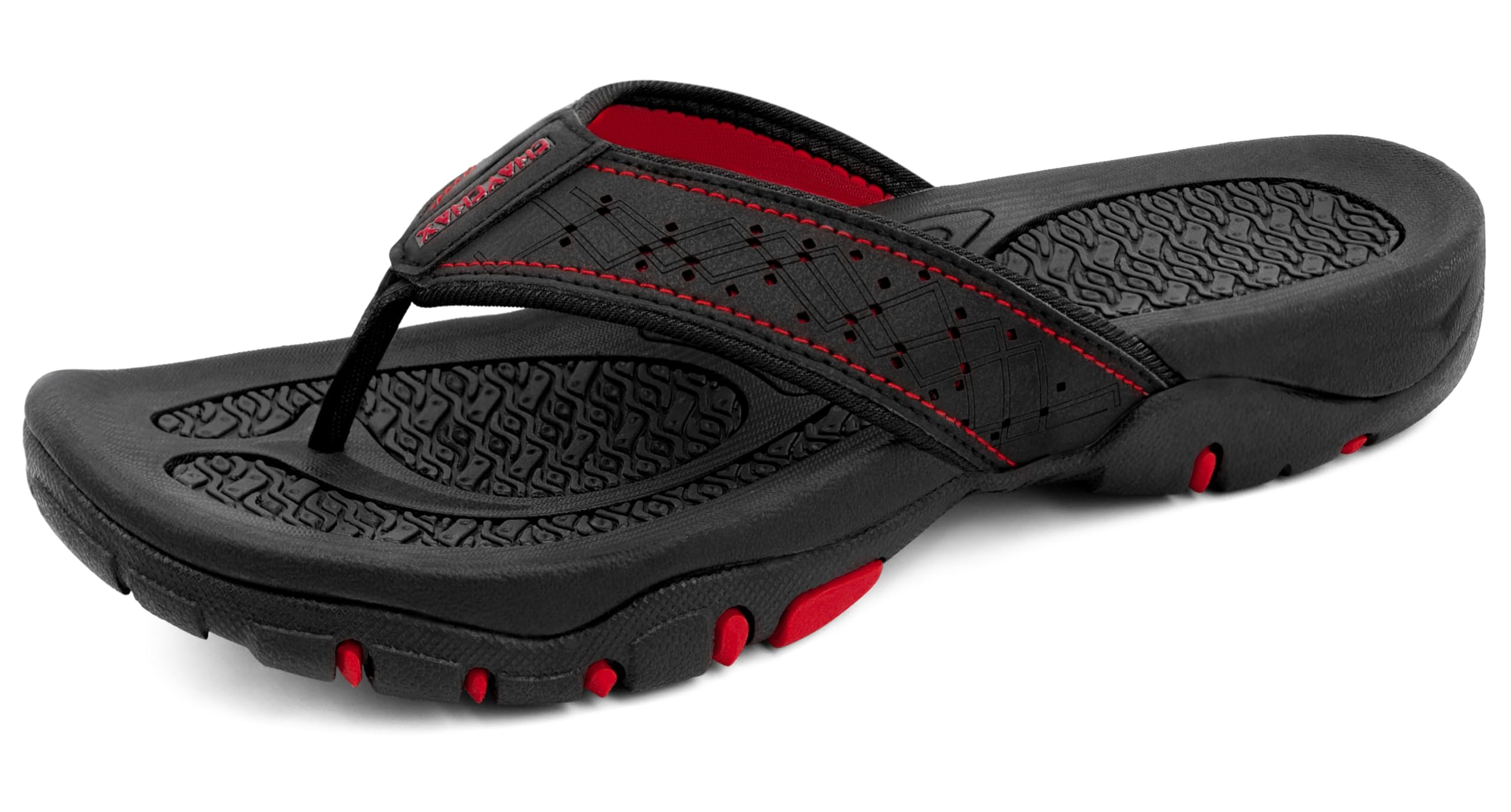 ChayChax Flip Flops Men's Beach and Pool Shoes Non-Slip Sports Sandals Slippers 