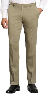 Van Heusen Men's Slim Fit Flex Flat Front Pant
