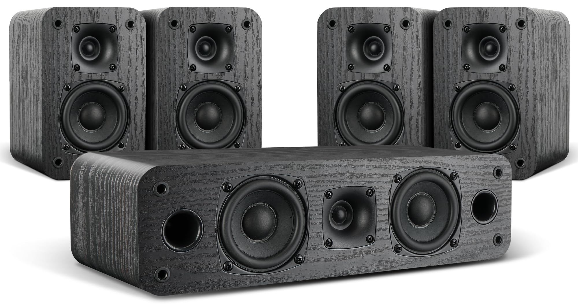 Saiyin 5.0 Home Theater System, HiFi Surround Sound Speakers | 230W Peak Power, 