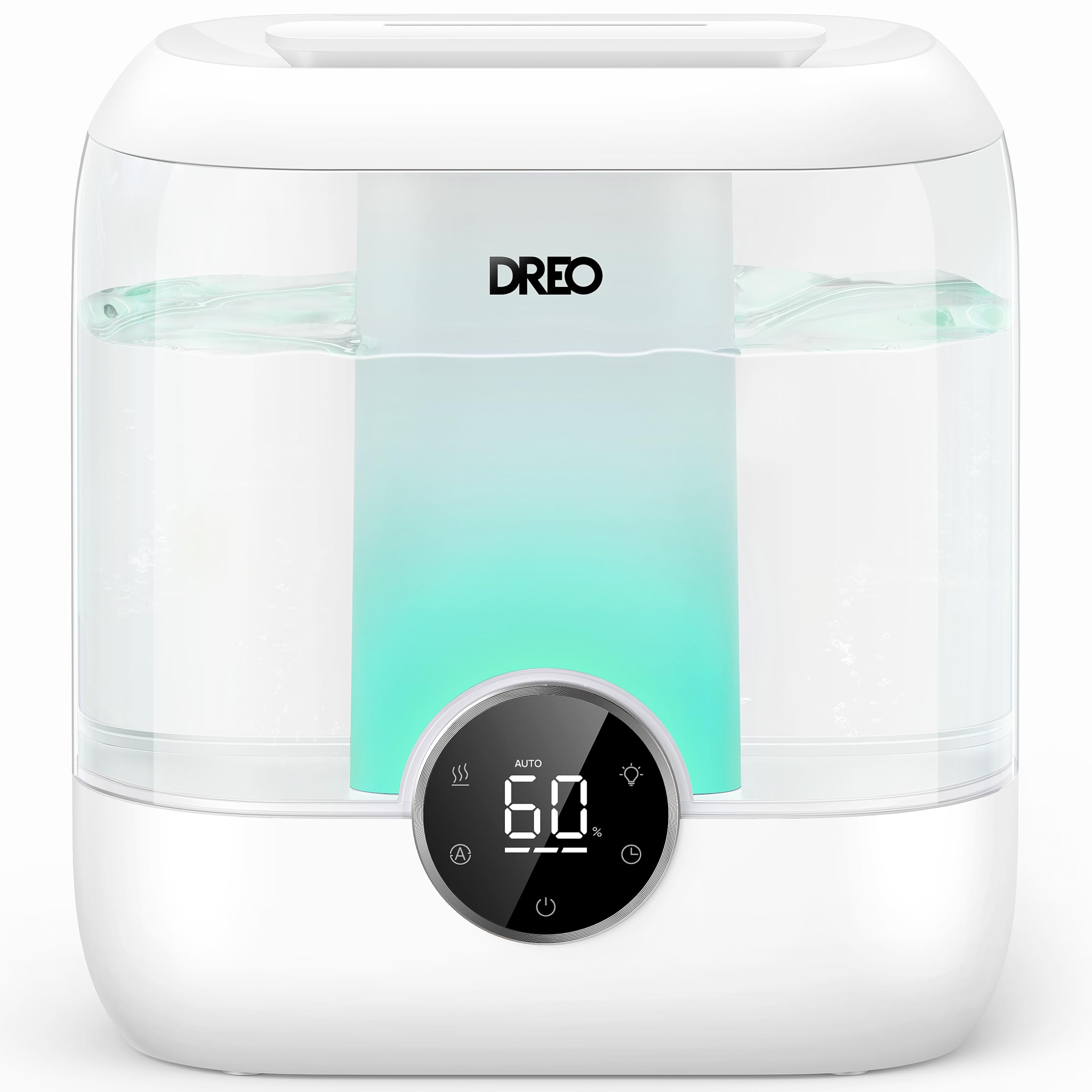 DREO 6L Humidifiers for Bedroom, 60H Runtime, 28 dB Quiet, HM524 | Precise Humid