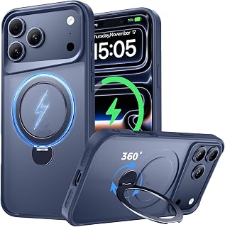 Designed for iPhone 18 Pro Case/iPhone 17 Pro Case with Stand