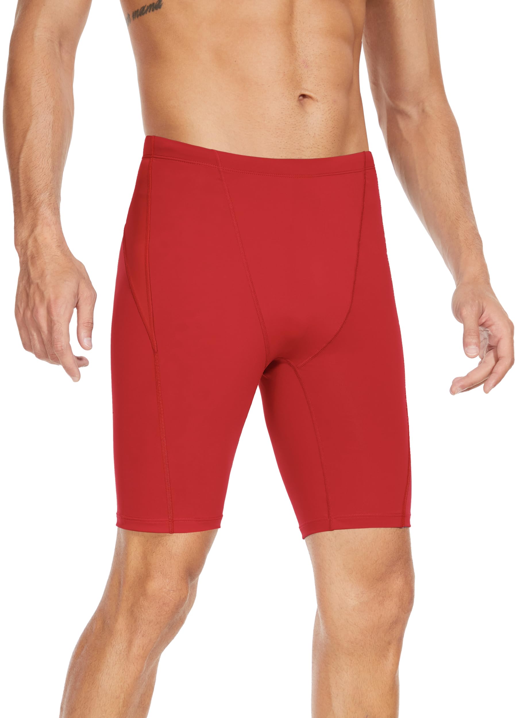 Mens Swimming Trunks Competition Swim Trunks Athletic Training Endurance Competi