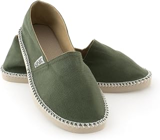 SEAC Malaga Espadrilles for Women and Men in Canvas and Classic Exposed Seams, Non-Slip Sole