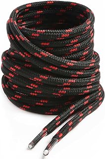 VSUDO Hiking Shoe Laces, Heavy Duty Work Boot Laces, Solid Hiking Boots Laces