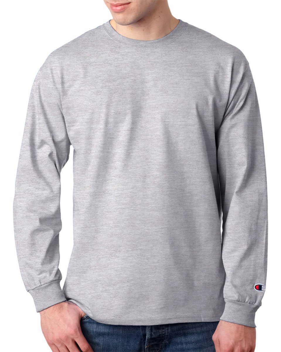 Champion 5oz Long Sleeve Tagless T-Shirt