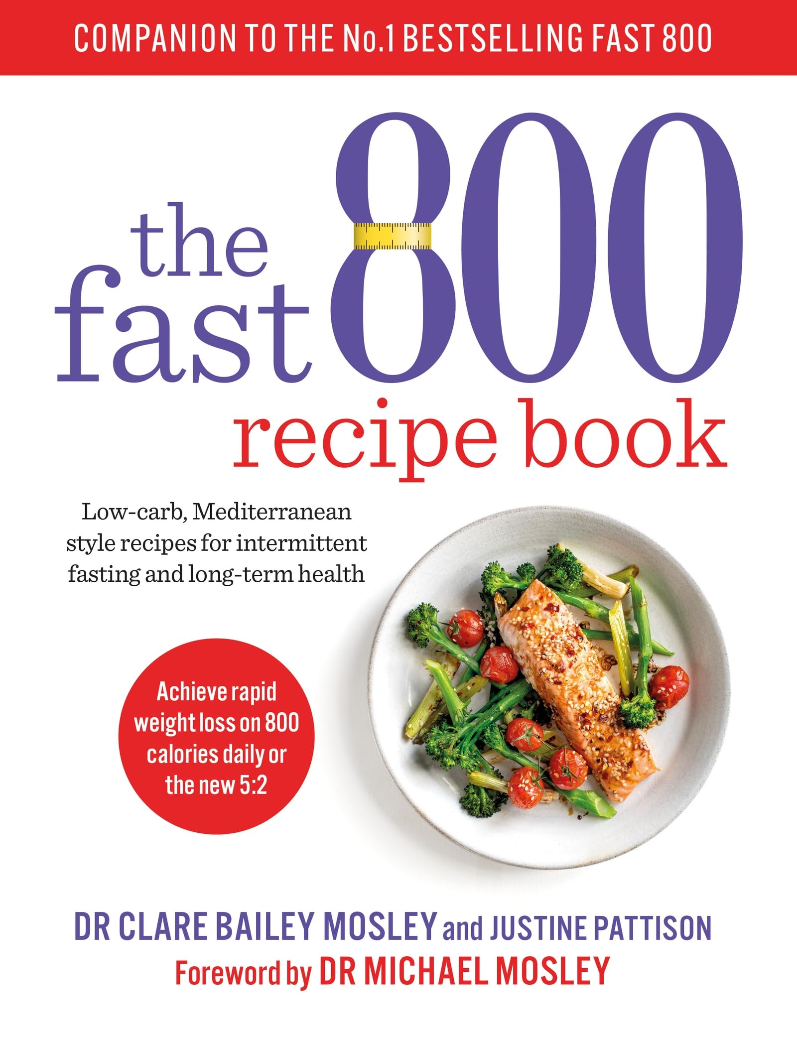 The Fast 800 Recipe Book: Low-carb, Mediterranean style recipes for intermittent