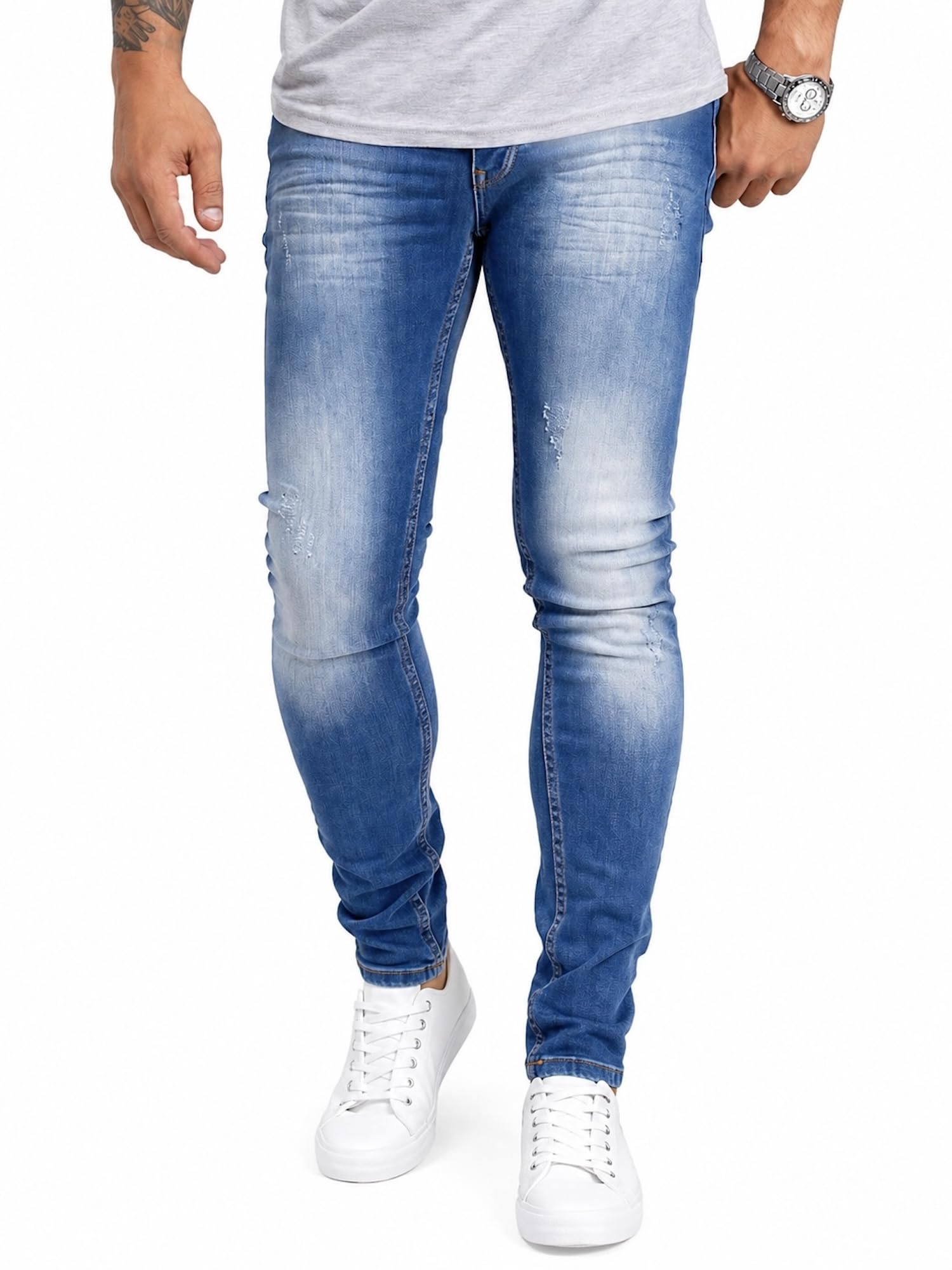 Rock Creek Designer Men's Jeans Pants Stretch Basic Slim Fit Slim Fit W29-W40 M2