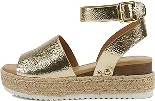 Soda Theme:, Women's Espadrilles Wedge Sandal