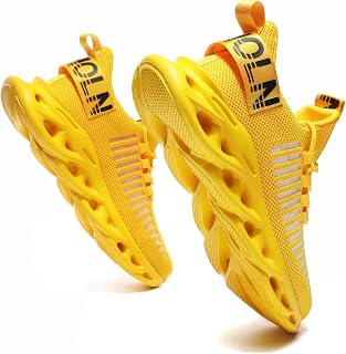 GSLMOLN Men's Slip on Breathable Walking Shoes Ultra Lightweight Casual Sport Gym Fashion Sneakers