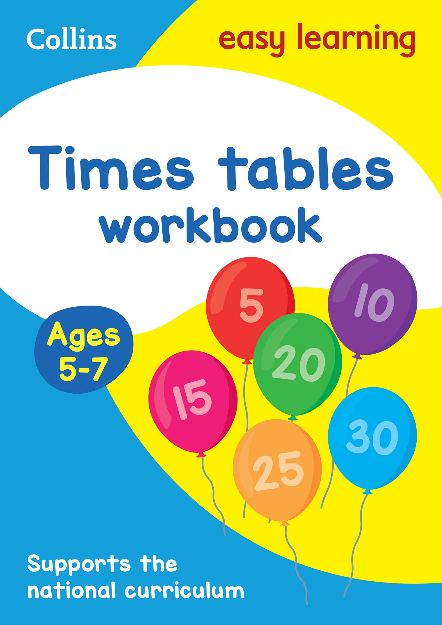 Times Tables Workbook Ages 5-7: Ideal for home learning (Collins Easy Learning K