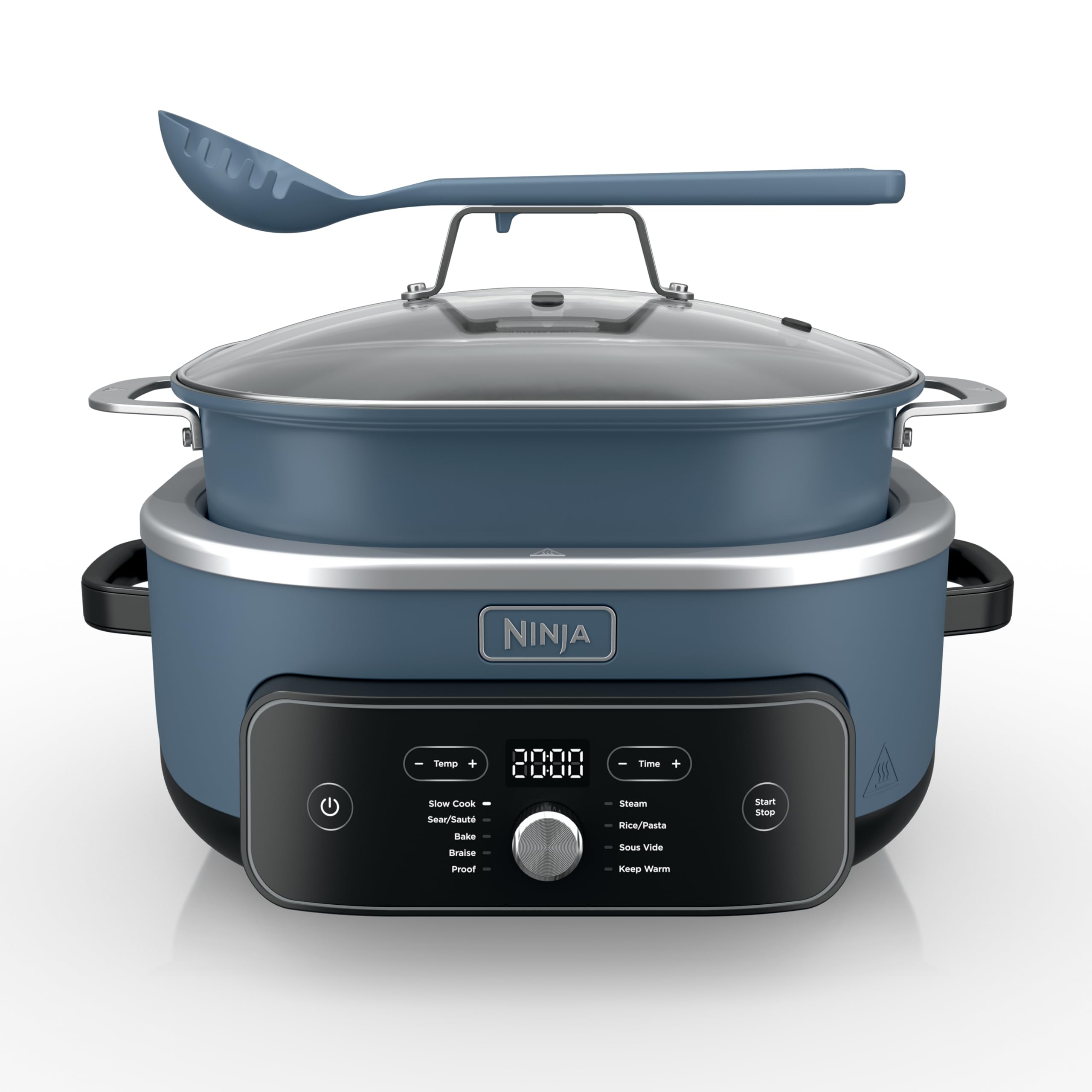 Ninja® PossibleCooker™ PRO Plus 9-in-1, 8.5-qt, Blue Macaron, MC2001 | Replaces 