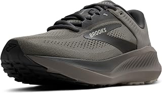 Brooks Men’s Anthem 8 Neutral Running Shoe - Rock Ridge/Grey/Coconut - 14 Medium