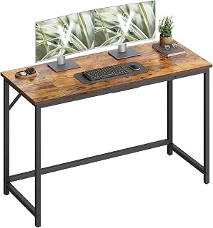 VASAGLE Scrivania per Computer, Postazione Lavoro, 120 x 50 x 76 cm