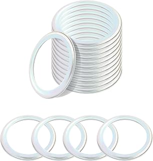 15 Pieces Automobile Oil Drain Plug Gasket,Oil Drain Plug Gaskets Crush Washers,Aluminum Seals Crush Washer,Drain Sump Plug Washer Replacement OEM#803916010,095159 (For Subaru1 M16)