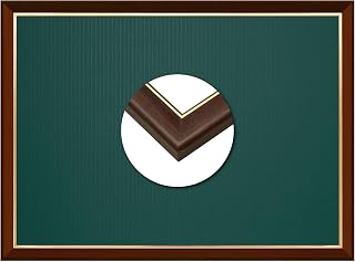 Epoch Brand [Made in Japan] Wooden Puzzle Frame, Woody Panel Excellent, Gold Line, Gold Molding, Brown (15.0 x 20.9 inches (38 x 53 cm)), Panel No. 5-B, Hanging String, Point Card Included, Cell Cover