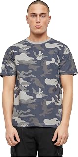 Brandit Men's Premium T-Shirt Short Sleeve Forest Camouflage