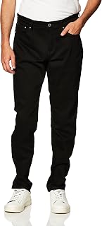 Calvin Klein Men's Slim Fit Jeans, Forever Black, 36 W/30 L