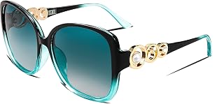 FEISEDY B2821 Women's Polarized Sunglasses Large 70s 80s
