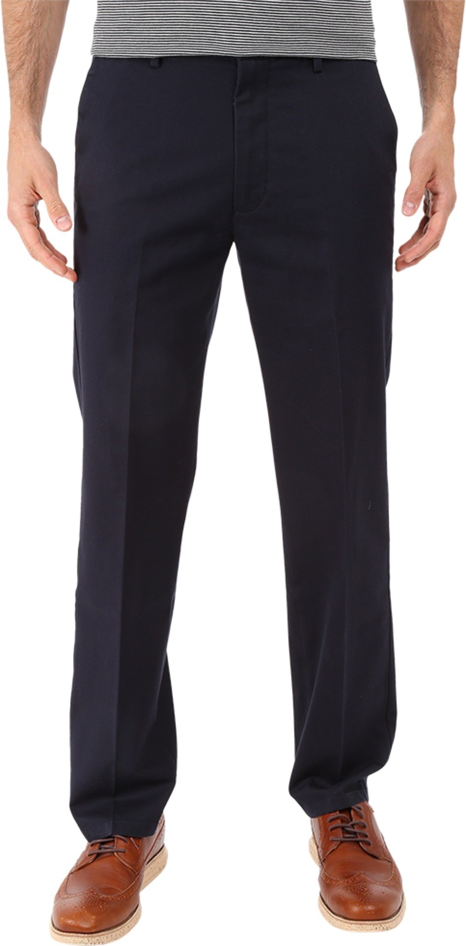 Dockers Men's Slim Fit Stretch Signature Khaki Pant D1, Dockers Navy (Stretch), 