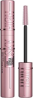 Maybelline New York Sky High Volume Intense Very Black Mascara 5ml | Bamboo extracts and fibres, Flexible brush captures every lashe, Dermatologically tested, Sensitive eyes and lenses