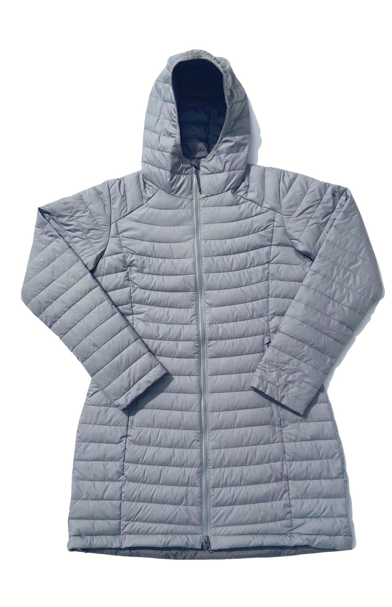 Columbia White Out Mid Omni Heat Women's Lightweight Hooded Jacket