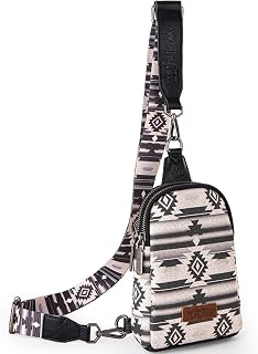 Wrangler Crossbody Clear Sling Bags for Women Stadium Approved Cross Body Purse for Sports Events Concerts