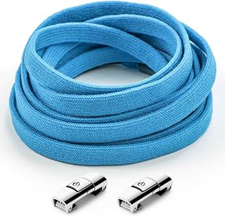 Flat Tieless Elastic Shoelaces: Fashion No Tie Shoelaces for Sneakers Adults