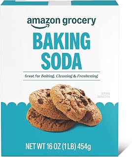 Amazon Grocery, Baking Soda for Baking and Freshening, 16 Oz