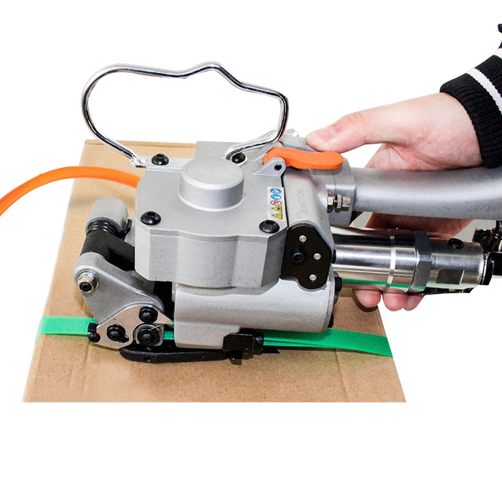 Pneumatic Strapping Tool Kit, Handheld Automatic Strapper for 1/2" to 3/4" Strap