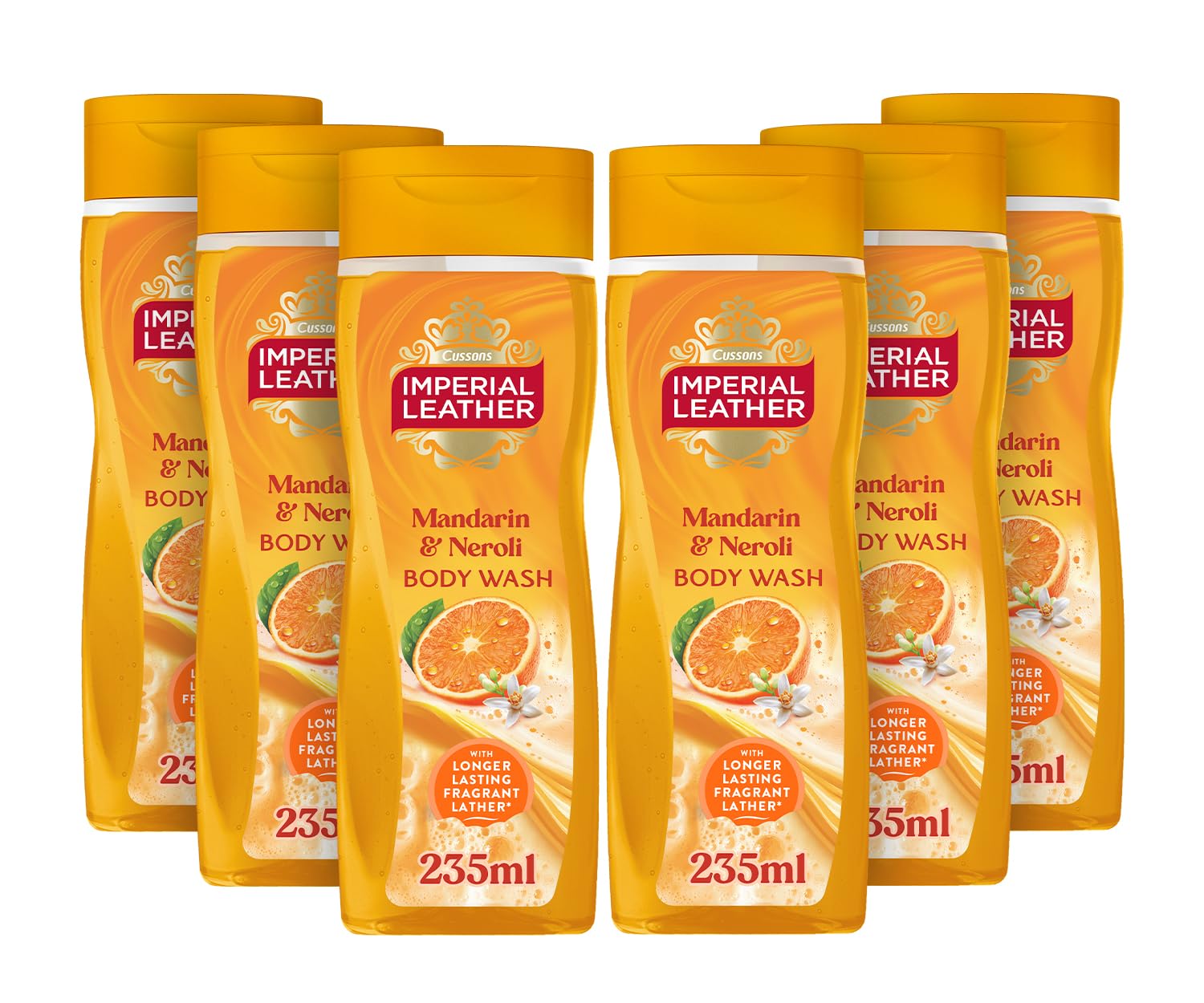 Imperial Leather Mandarin & Neroli Body Wash Shower Gel, Rich Creamy Lather & Lo