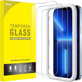 JETech Full-Coverage Screen Protector for iPhone 13 Pro Max, 3-Pack