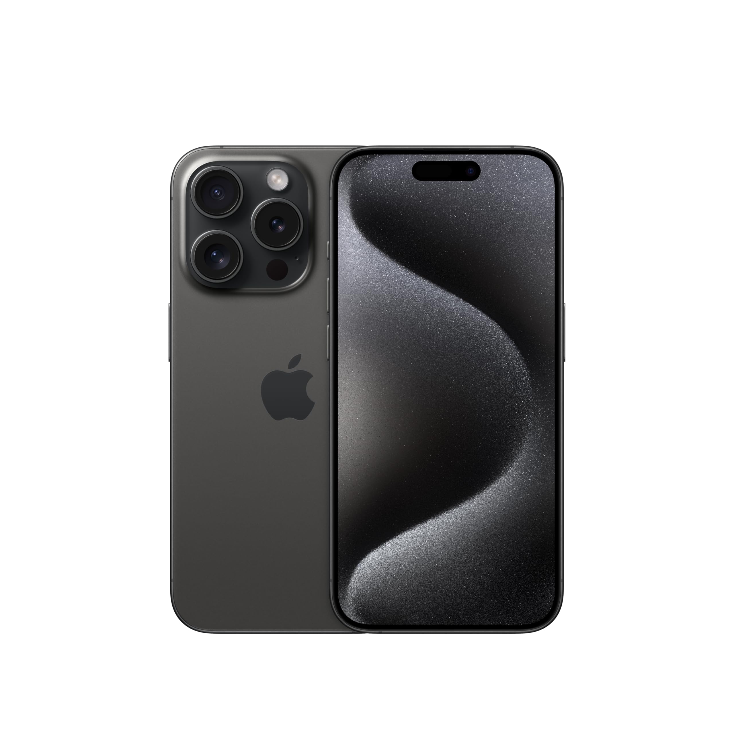 Apple iPhone 15 Pro, 256GB, Black Titanium - Unlocked (Renewed)