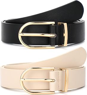 JASGOOD Leather Western Belt for Men Women Floral Engraving Cowboy Belt Bolt Buckle Longhorn Waist Belt for Jeans Pants