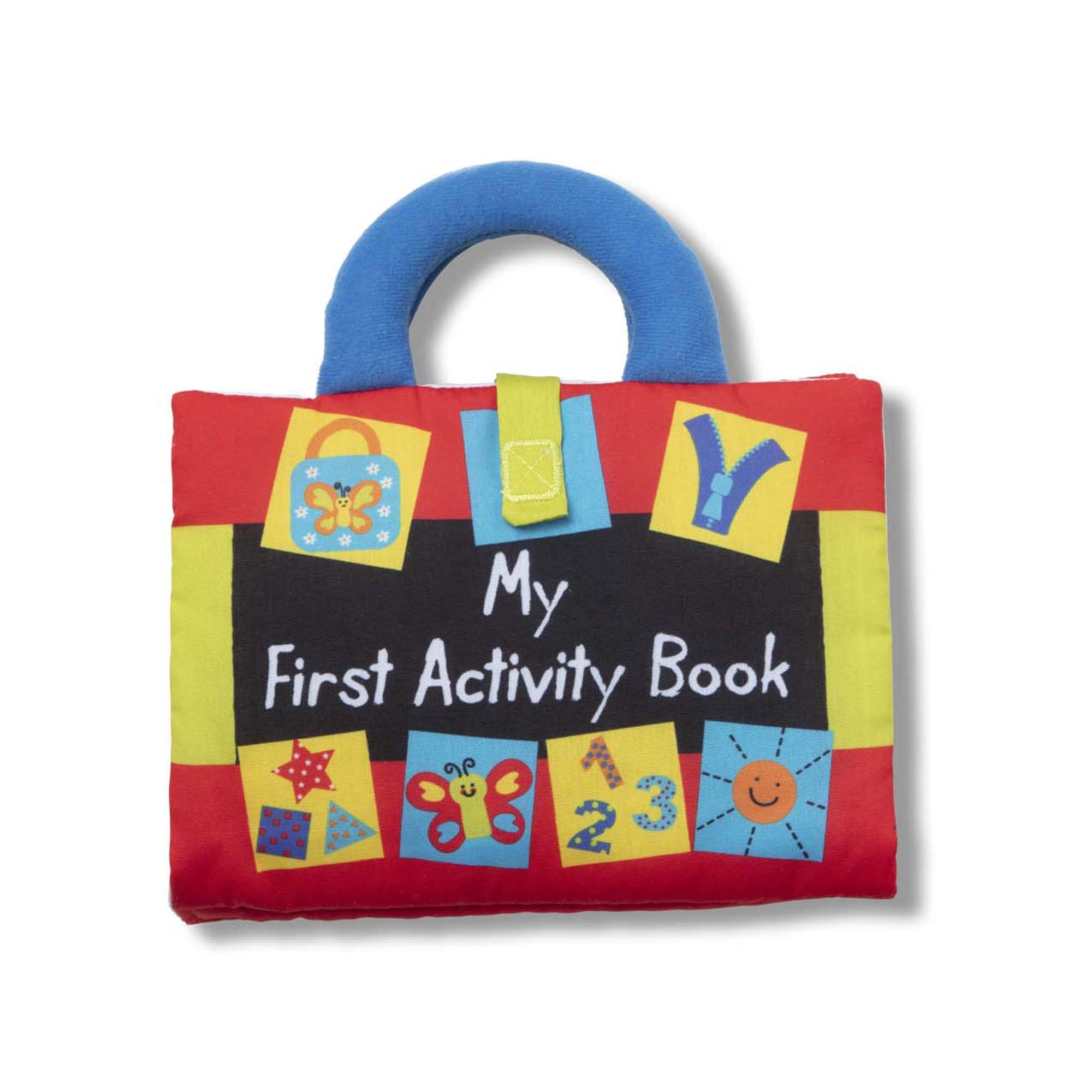 Melissa & Doug K’s Kids My First Activity Book 8-Page Soft Book for Babies and T