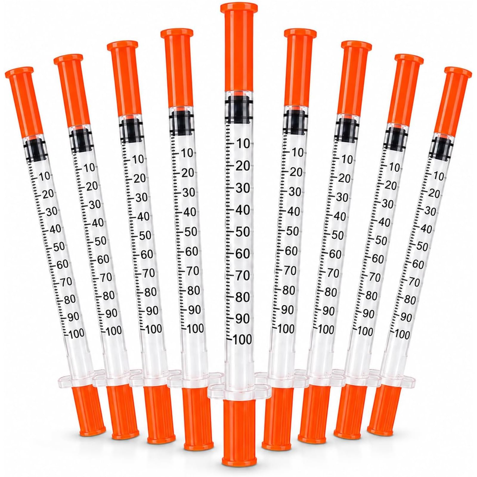 15 Pack 1ml 31Gx8mm Plastic Multiple Use Dispensing Measuring Tools | Precision 