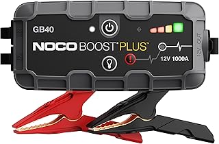 NOCO Boost GB40 12V 1000A UltraSafe Portable Lithium Jump Starter | Spark-Proof & Reverse Polarity Protection, For Car, Truck, Motorcycle, SUV, Boat, ATV, RV, up to 6.0L Gas & 3.0L Diesel