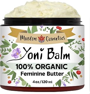 Organic Yoni Balm | 9 Herb Vaginal Care | Anti-Odour | Made in Canada 120ml | Moisturizing Cranberry, Lavender & Tea Tree extract, Cold-Infused essential herbs for balanced feminine comfort