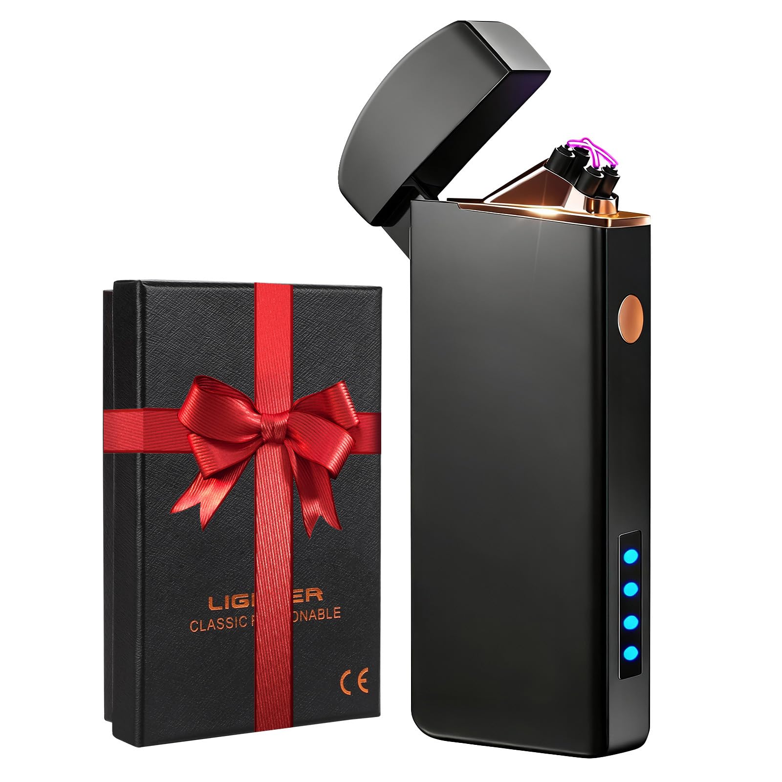 Coquimbo USB-C Rechargeable Electric Lighter, Stocking Stuffers for Men | Plasma