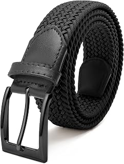 Fairwin Mens Woven Elastic Belt