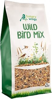 Premium Wild Bird Seed Food 5L Refill, (5L Bag, Wild Bird Mix) | Refill